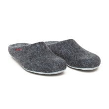 Gottstein Slippers Magicfelt 701 (100% Wool) anthracite grey (Size 43-46)